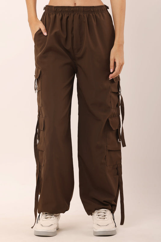 Zyrawear Genz Brown Cargo Pants