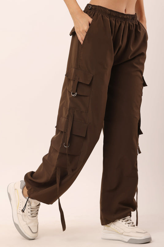 Zyrawear Genz Brown Cargo Pants