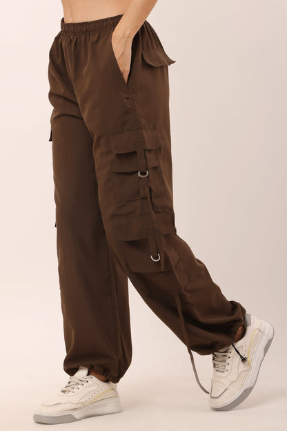 Zyrawear Genz Brown Cargo Pants