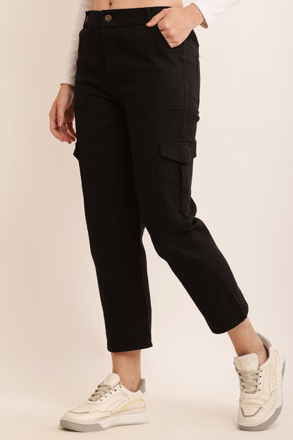 Black Cargo Pants