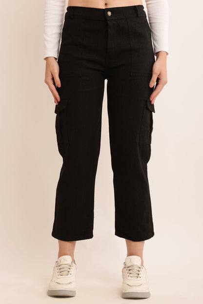 Black Cargo Pants