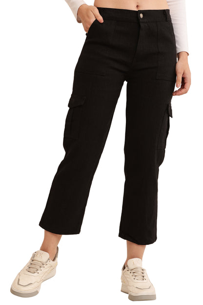 Black Cargo Pants