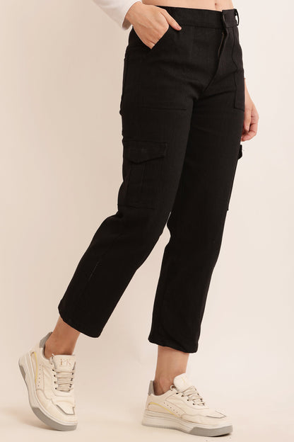 Black Cargo Pants